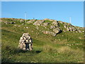 NF7810 : Memorial Cairn for Bonnie Prince Charlie's landing on Eriskay by Barbara Carr
