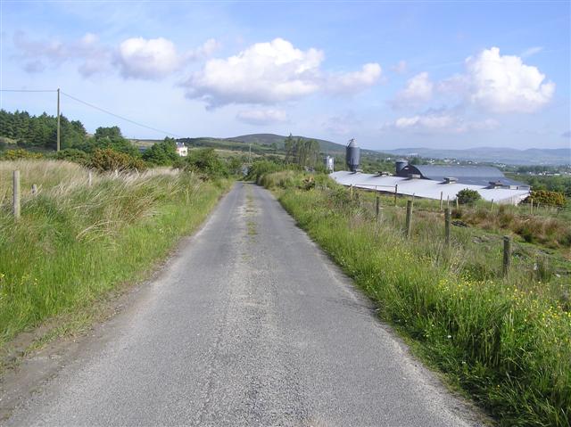Road at  Glentogher