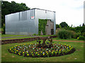 Mystery metal shed, Holywells Park