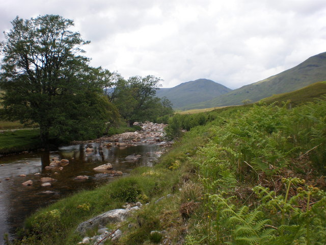 River Doe coming from Coire Dho