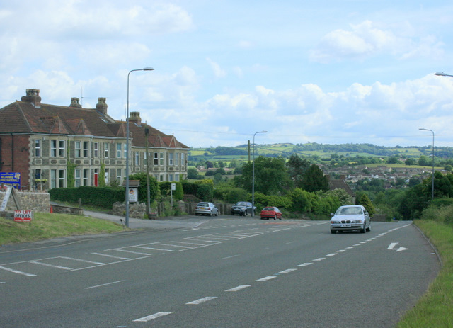 2009 : A37 at Belluton, top of Pensford Hill