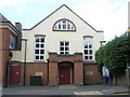 Alternative entrance to The Social Hall in Harvest Road