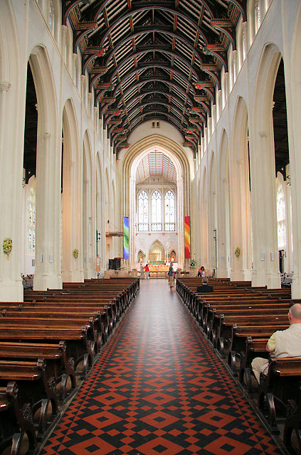 St Edmundsbury Cathedral Interior © Bob Jones Geograph Britain And