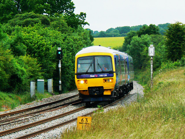 Local train from Great Bedwyn