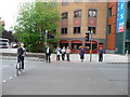 Bristol : Pedestrian Crossing on Temple Way