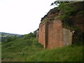 Rock outcrop near The Hermitage