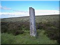 NY9943 : Standing Stone on the B6278 by Ann Clare