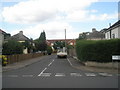 Looking from Magna Road into Laburnum Place