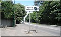 Road sign in London Road