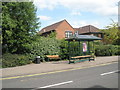 Bus shelter in St Jude