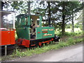 Engine on Alford Valley Railway