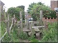 Stile leading to Owlcotes Gardens