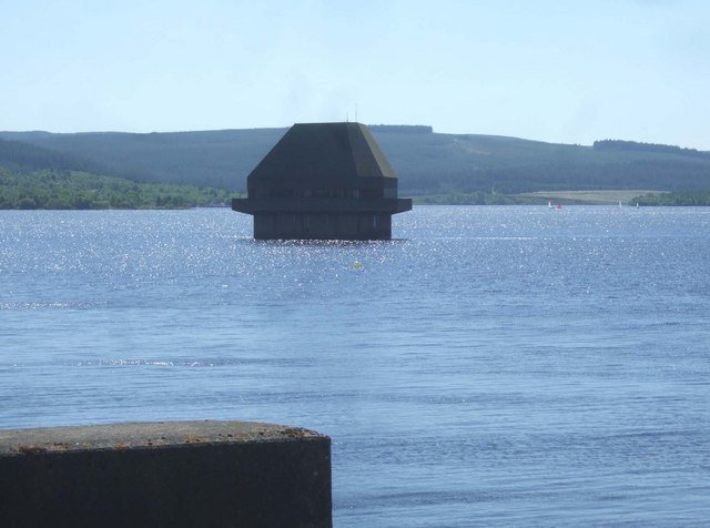 View from north end of Kielder Dam