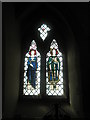 Stained glass window in the side chapel at Christ Church, Gosport (1)