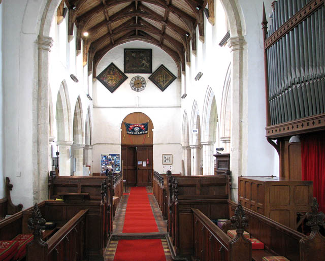 St Mary's church - view west