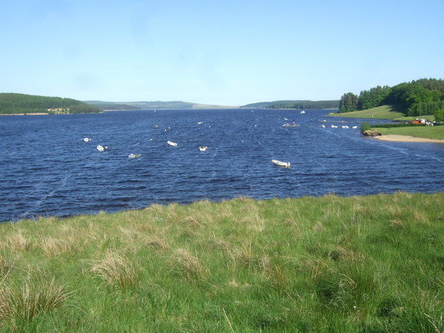 View from Lakeside Way over Kielder Water