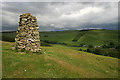 A cairn on Teindside Hill