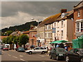 Bridport: West Street fa?ades catch the sun