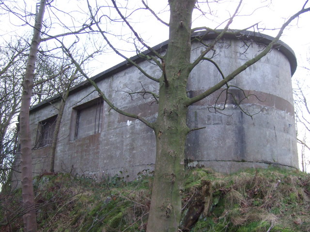 Fortification building from WWII