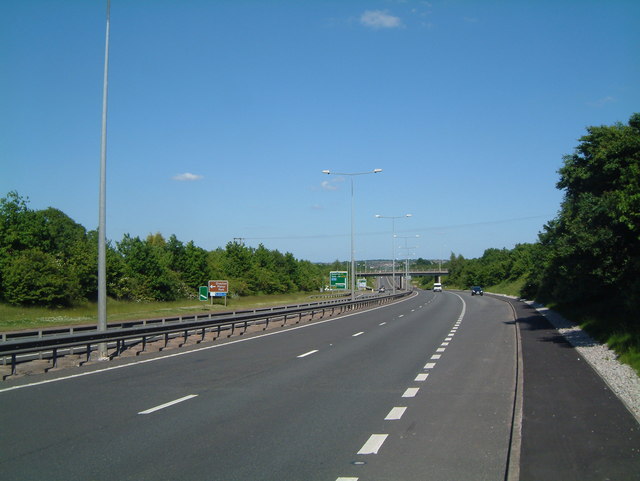 A5 Dual Carriageway (8) © Chris' Buet cc-by-sa/2.0 :: Geograph Britain ...