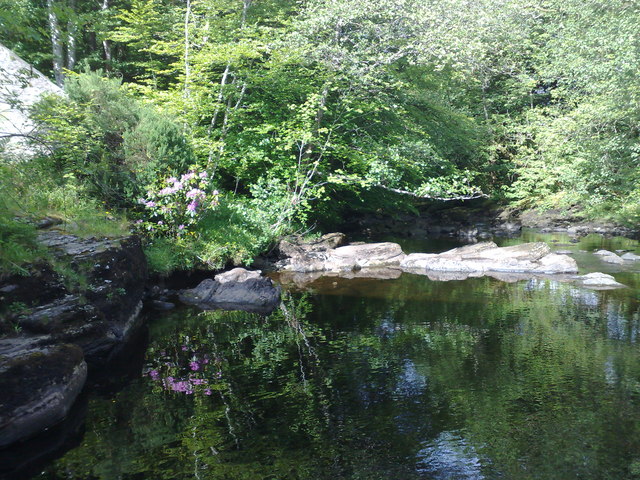 Tranquility at the Falls of Dochart
