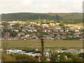 West Bay: view towards southern Bridport