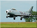 ST9596 : North American F-86A fighter (1), Kemble Airshow, 2009 by Brian Robert Marshall