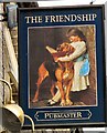 The Friendship Inn Sign