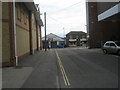 Looking along Dukes Walk towards Stakes Hill Road