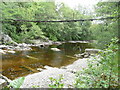 Footbridge over River Garry