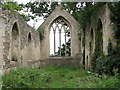 TM1685 : The ruined church of St Mary - view east by Evelyn Simak