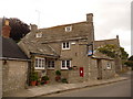 SY9777 : Worth Matravers: old post office and postbox № BH19 82 by Chris Downer