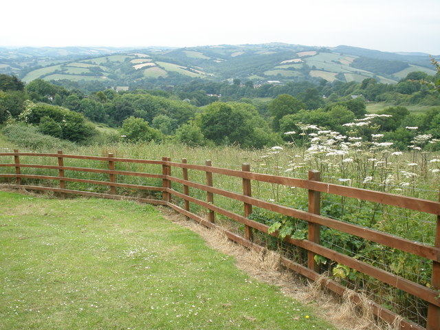 View, from the top of Duryard Valley Park