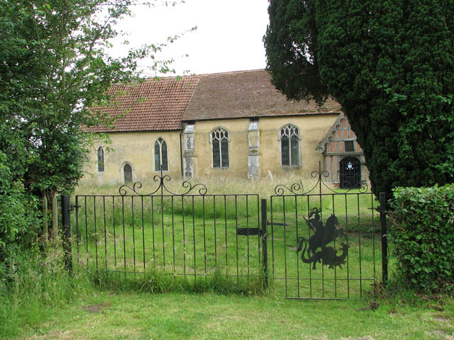 The churchyard gate