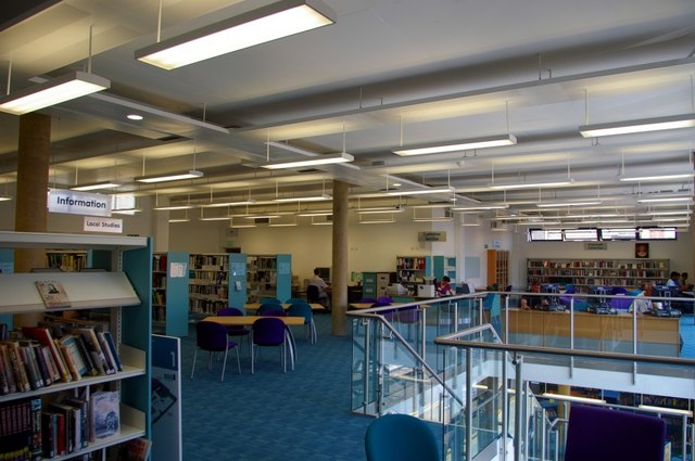 Inside Huntingdon Library © Tiger :: Geograph Britain and Ireland