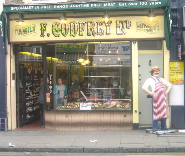 Butcher S Shop Highbury Barn London C Julian Osley Cc By Sa