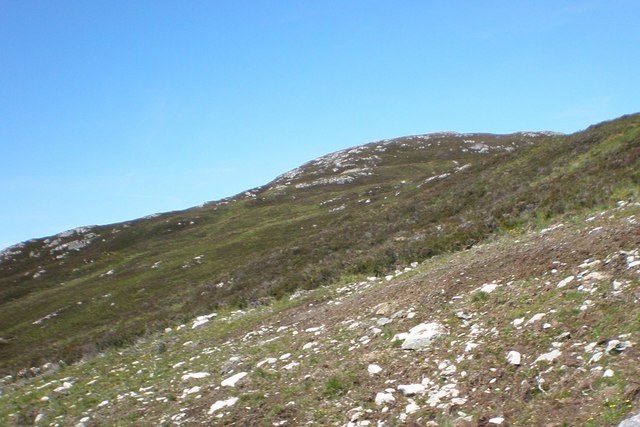 Eastern slopes of  Creag Coire Doe