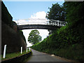 Footbridge over Hole Lane