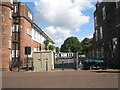 Looking from Walpole Road into Clarence Road