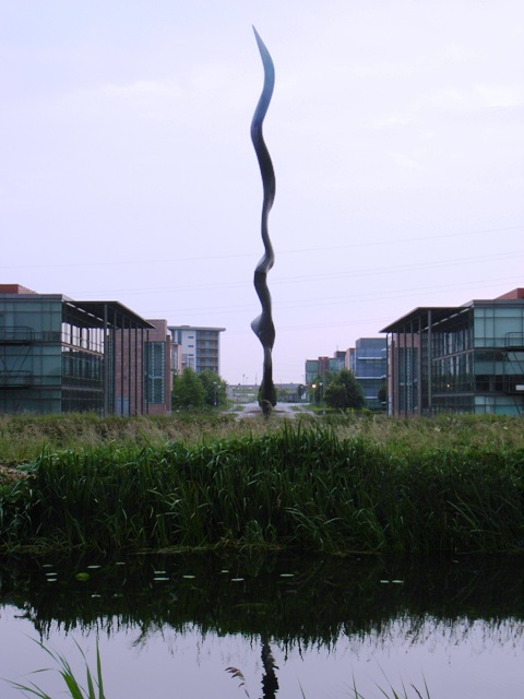 "Wave" on the Grand Canal at Park West, Dublin 12