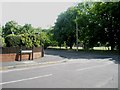 Junction of Spring Garden Lane and Grove Avenue