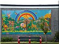 Mural at Glenburn School