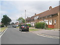 Looking westwards along Peterborough Road