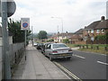 Looking down Wymering Lane