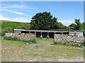 Abandoned cowshed next to footpath 2936 to Coates Castle