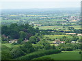 Stoke Wake: looking down on the village