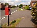 Blandford Forum: postbox № DT11 8, Holland Way