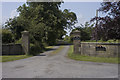 Entrance to Nateby Hall farm