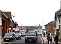 Looking east along Salisbury Street, Amesbury