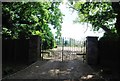 The entrance to Chantlers, Mote Lane